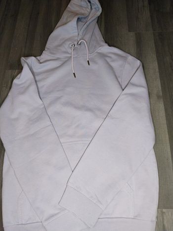 Sweat à capuche mauve sans marque S
