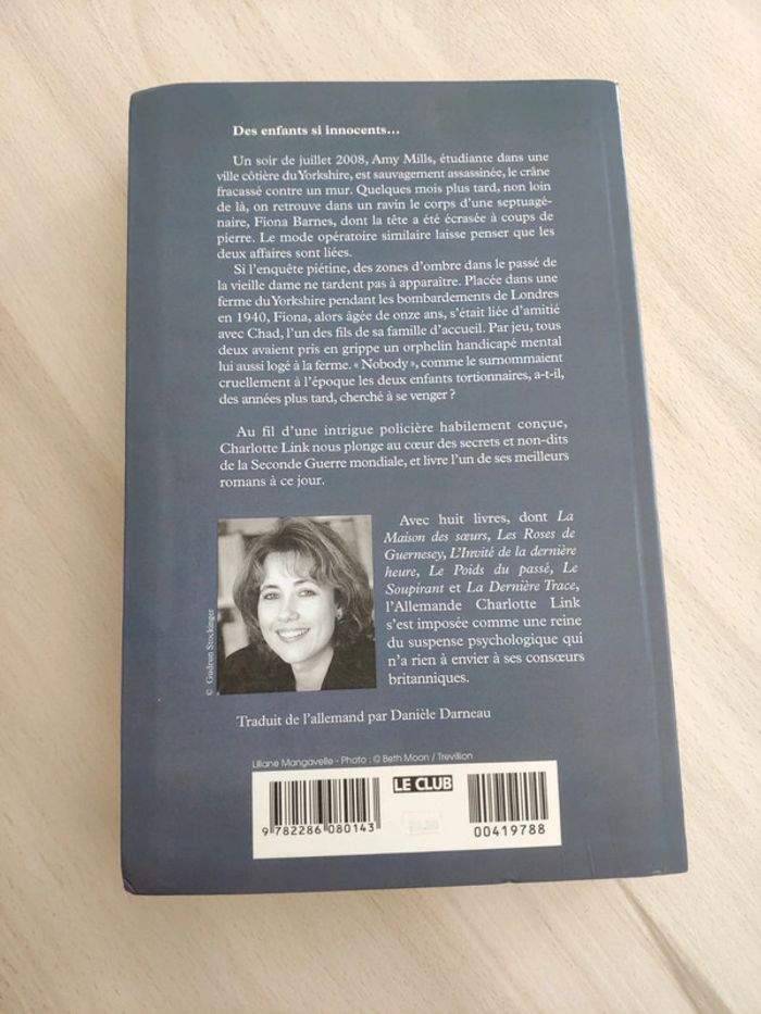 Livre grand format L'enfant de personne Charlotte Link - photo numéro 6