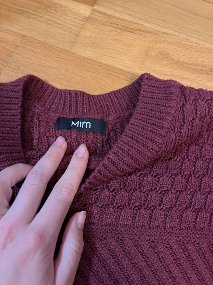 Pull Mim Bordeaux