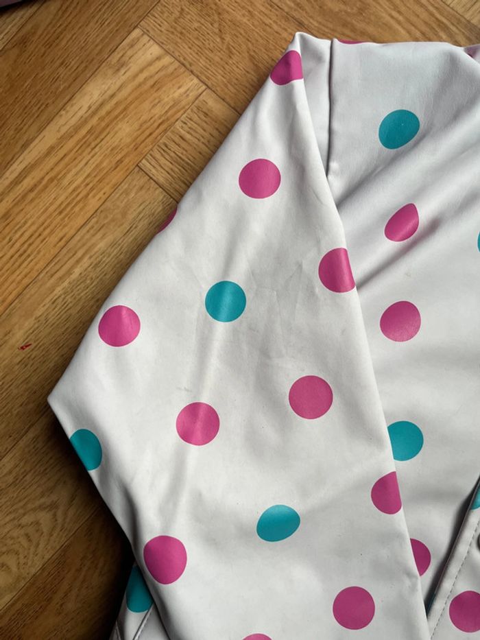Coupe vent ciré imperméable fille 4/5 ans hublot - photo numéro 4
