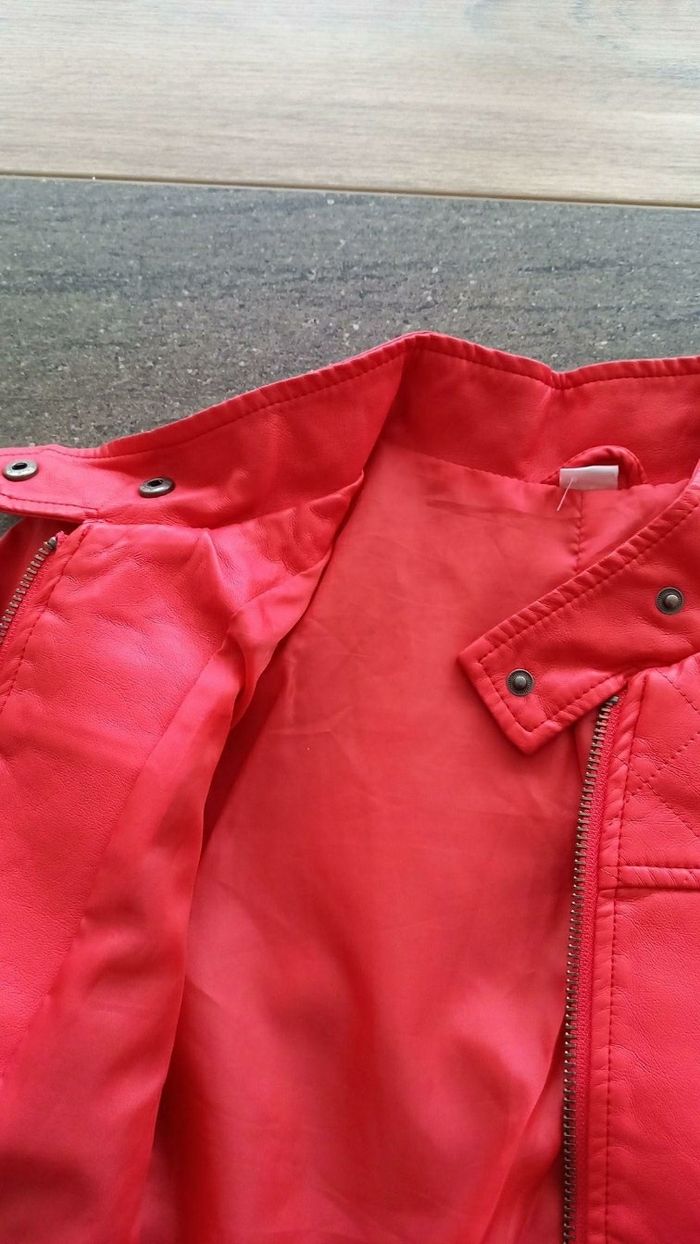 Veste en simili cuir - photo numéro 3