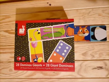 Dominos géants Janod jungle & chiffres