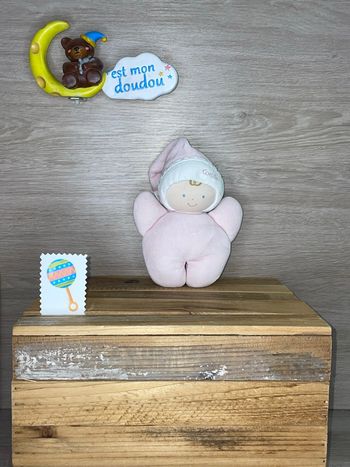 COR154 doudou hochet corolle