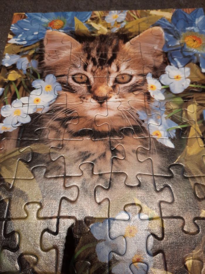 Puzzle chat 60 pièces - photo numéro 2