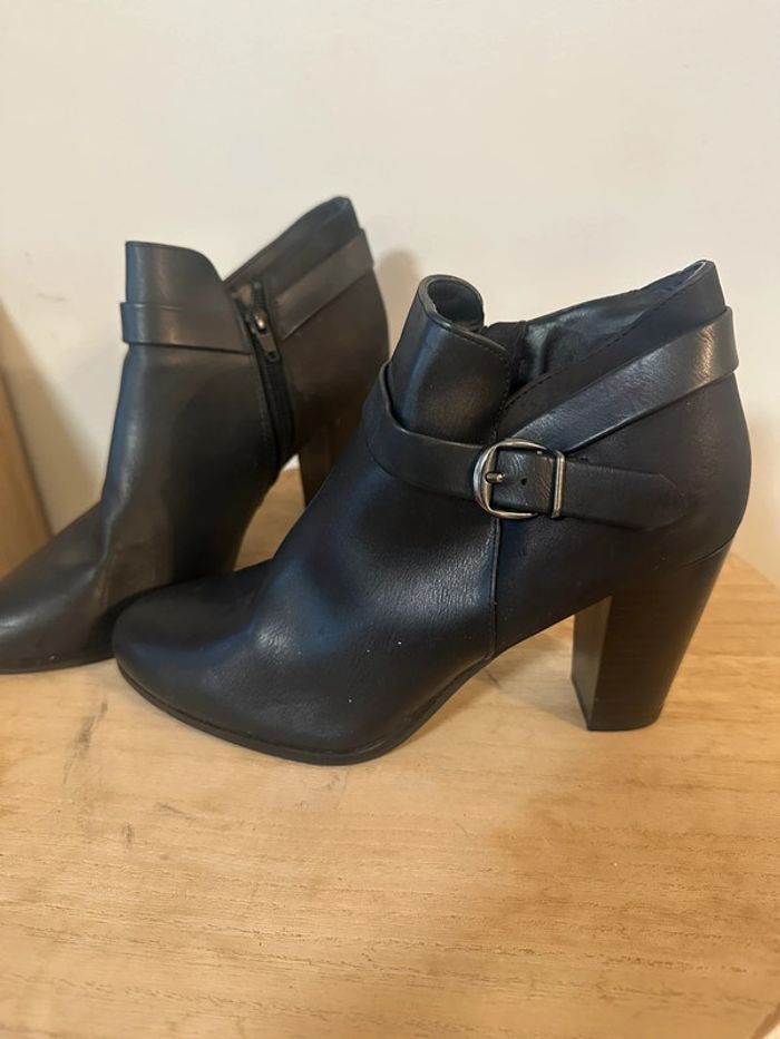 Bottines noires T38 - photo numéro 2
