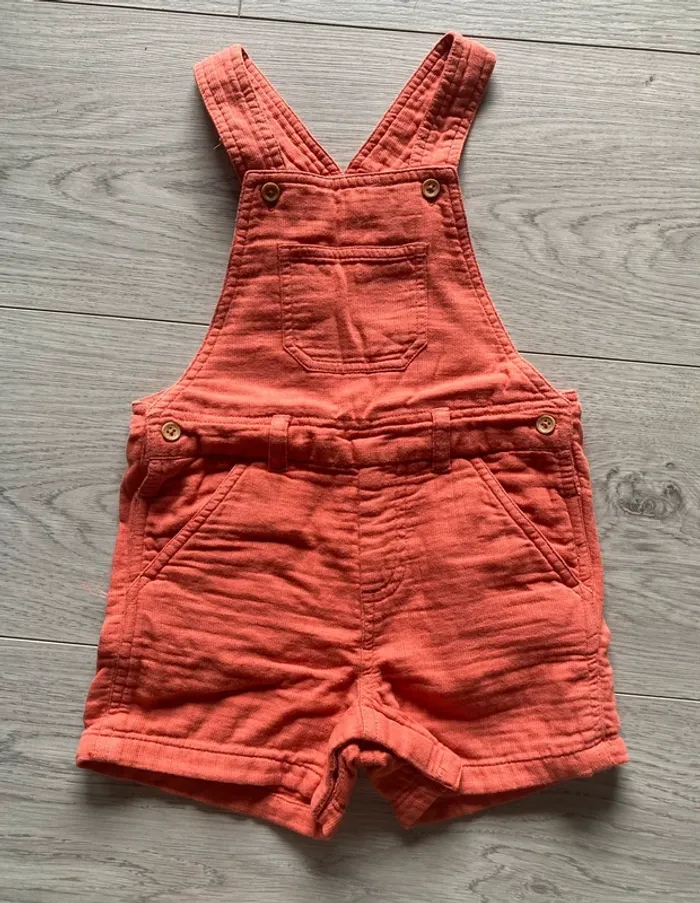 Salopette short bébé garçon - Bout’chou