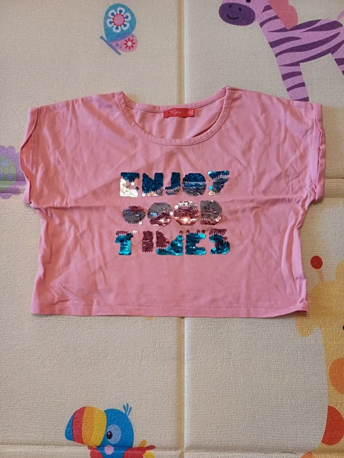 Crop top 6 ans