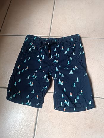 Bermuda imprimé voile Okaïdi 8 ans