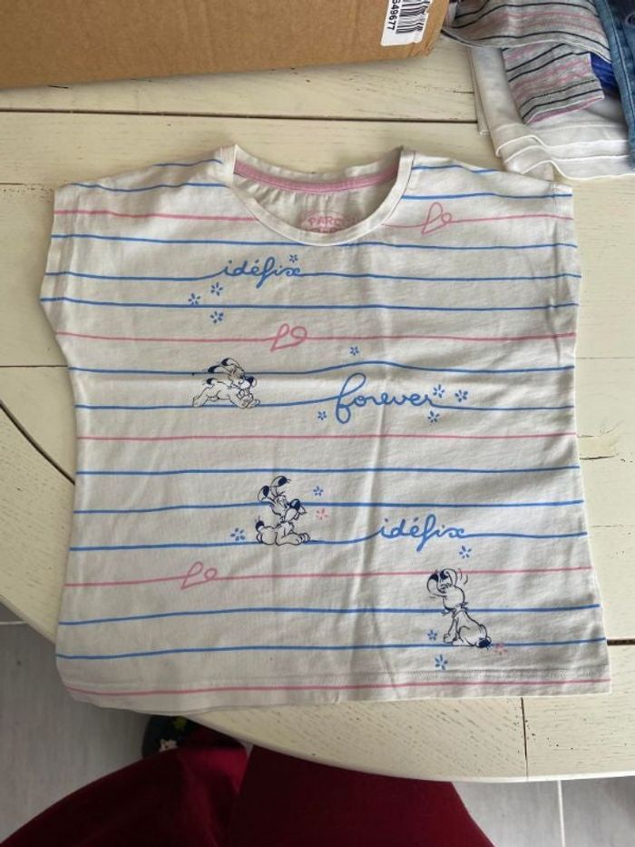 t shirt blanc idefix