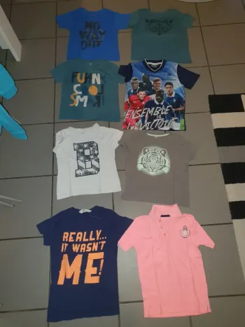 lot tee-shirts