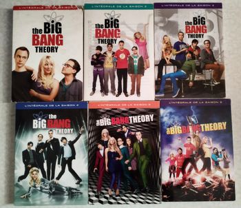 Collection Big Bang Theory Saison 1 à 6 DVD Français