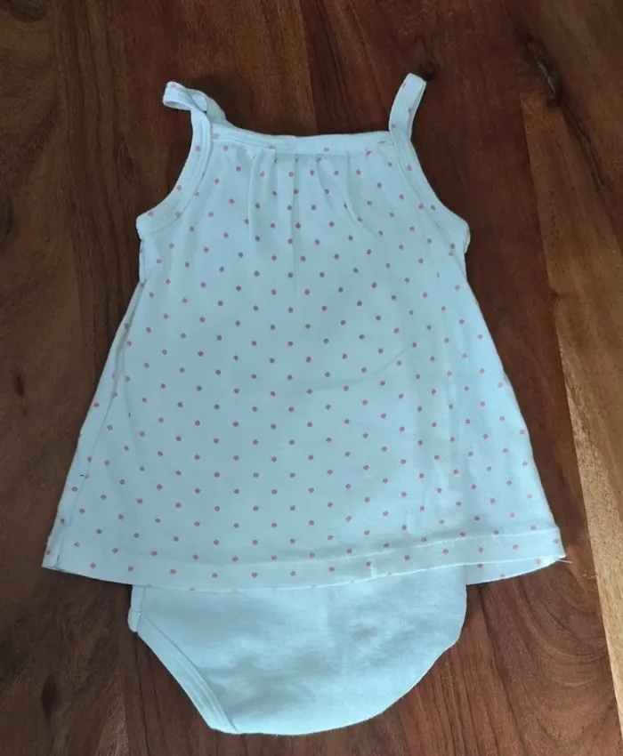 Robe body Petit Bateau Taille 12 mois - photo numéro 3