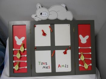 Cadre décoratif en bois