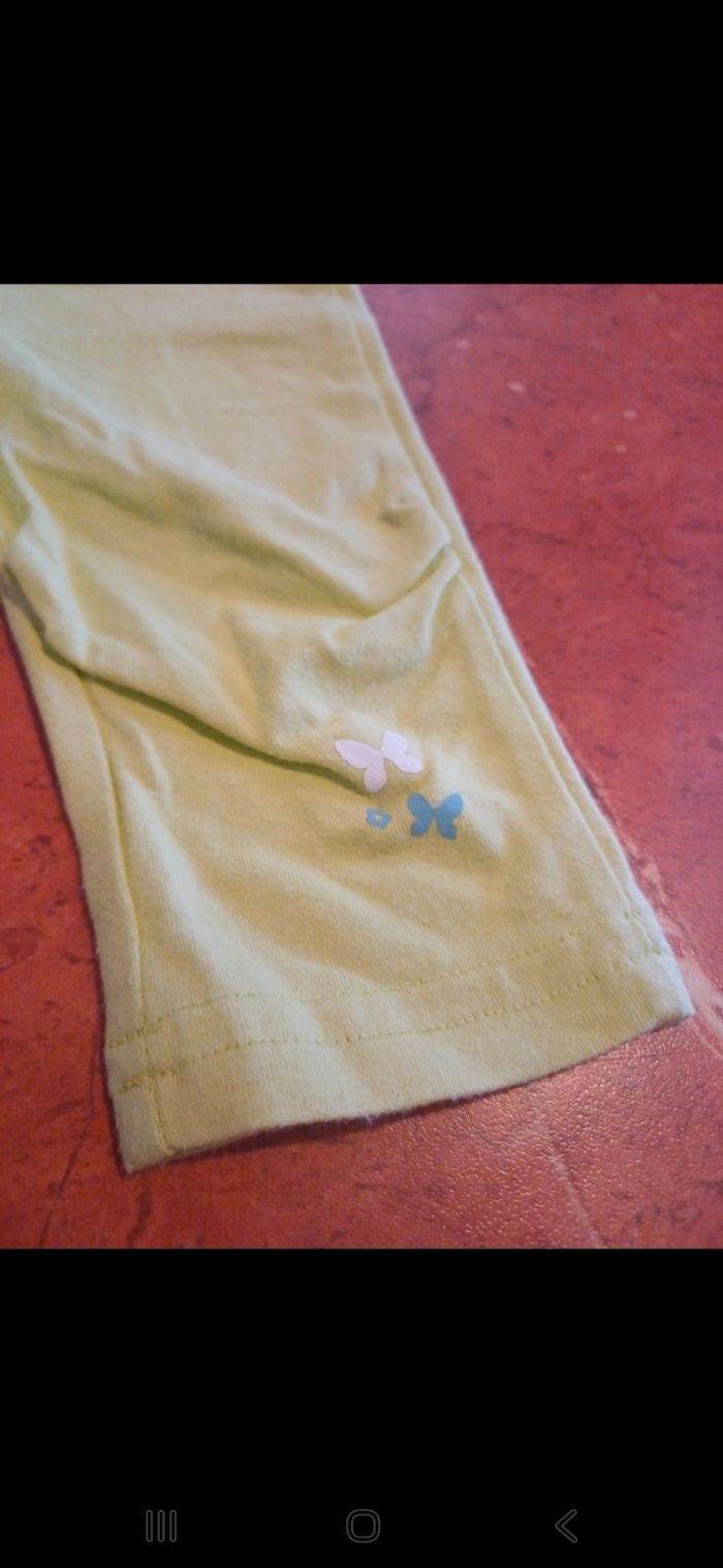 Lot de 2 leggings bébé taille 6 mois - photo numéro 4