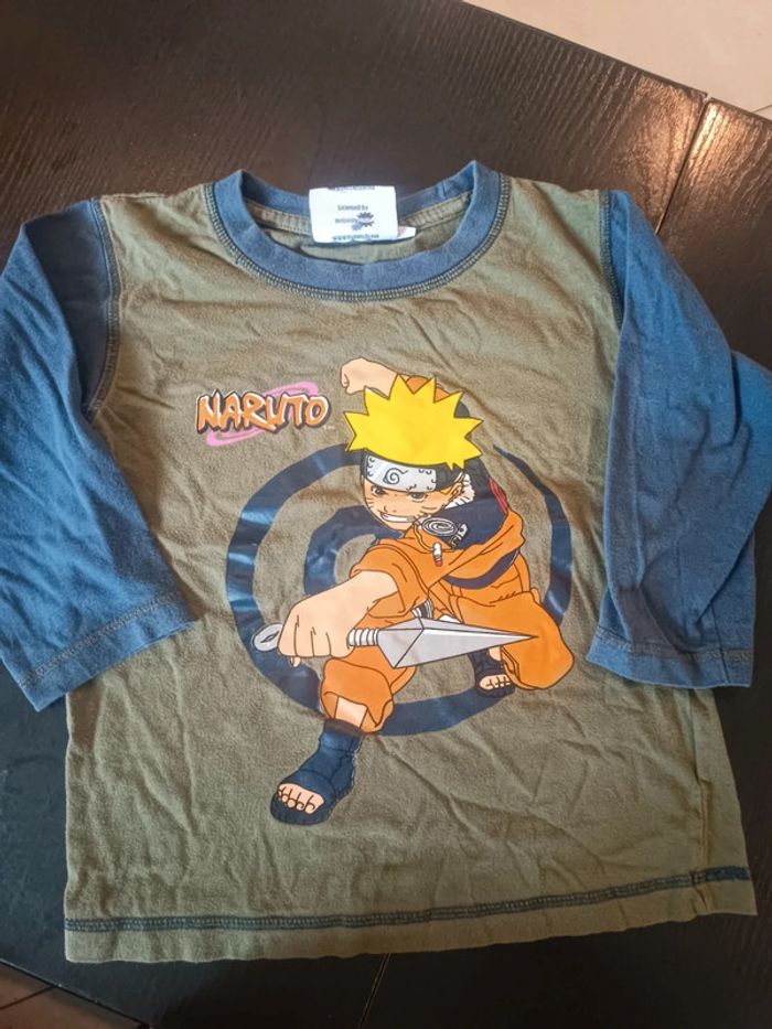 Tee shirt manches longues Naruto 5 ans