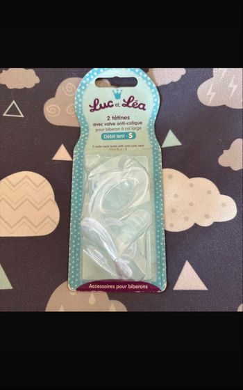 Tétine biberon Luc et Léa