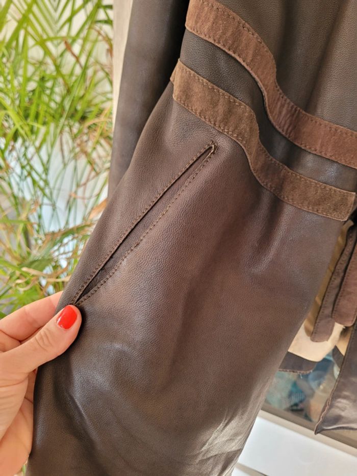 Veste en cuir L - photo numéro 8