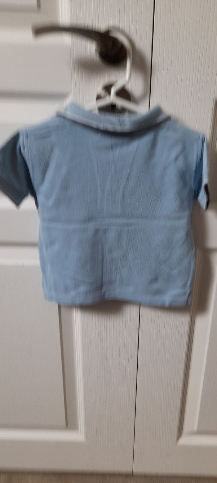 Polo bleu - photo numéro 3