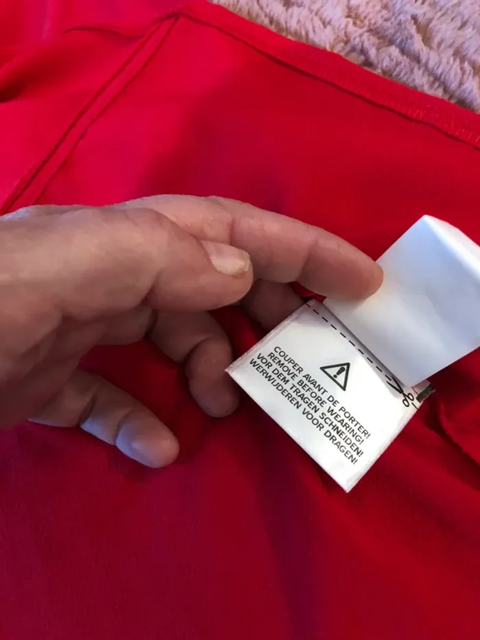 Blouse rouge - photo numéro 7