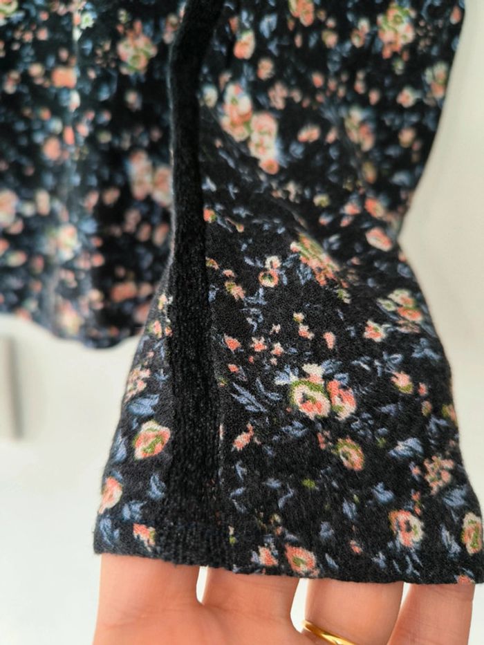 Blouse tunique IKKS fleurs - photo numéro 5