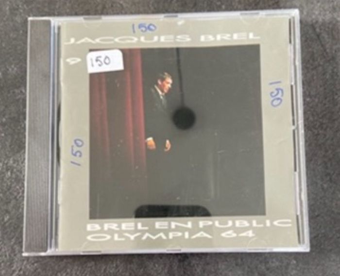 Album Jacques Brel en public Olympia 64