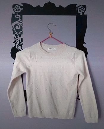 Pull coton crème 8 ans