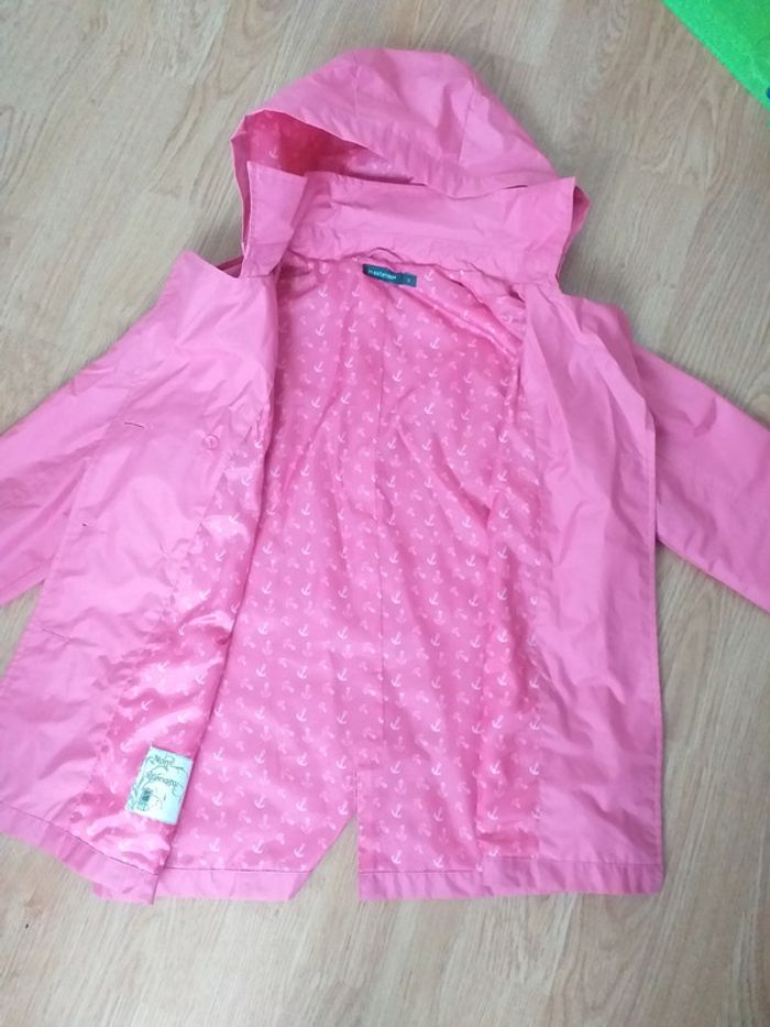 Imperméable rose 8 ans - photo numéro 2