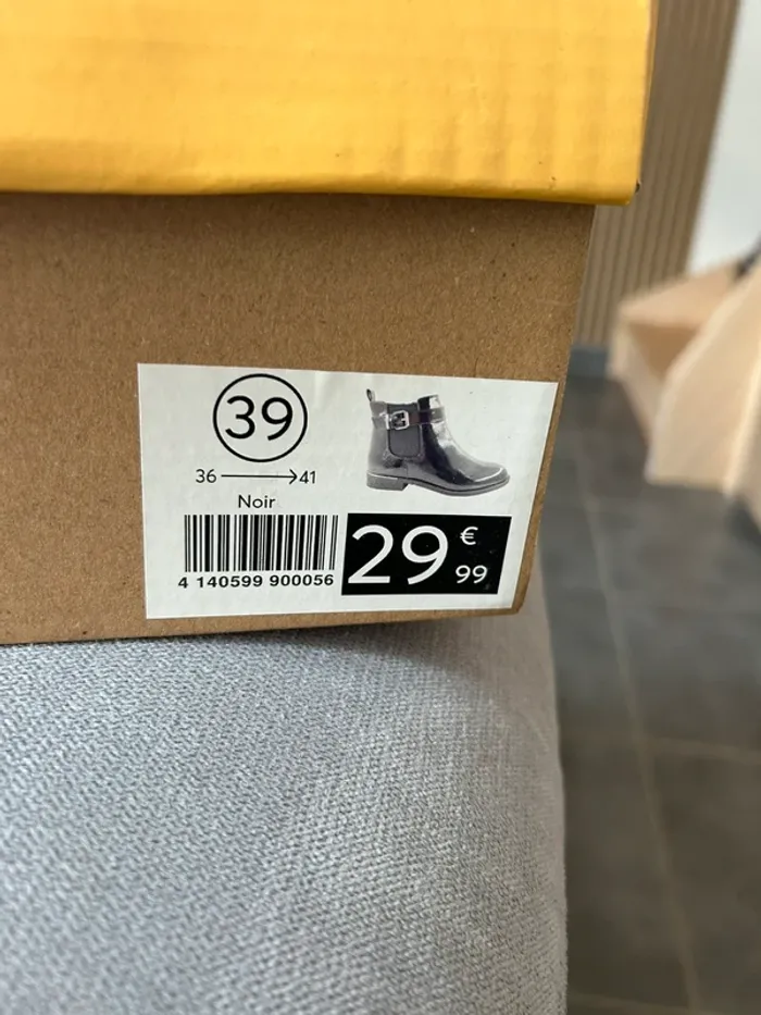 Bottines neuves taille 39 - photo numéro 6