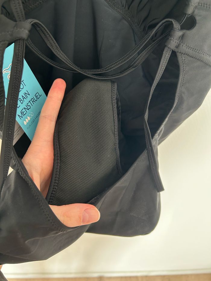 Maillot de bain menstruel noir - photo numéro 7