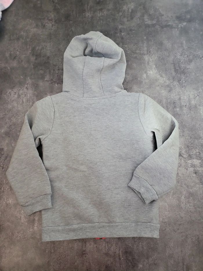 Gilet zippé fille 5 ans très bon état - photo numéro 5