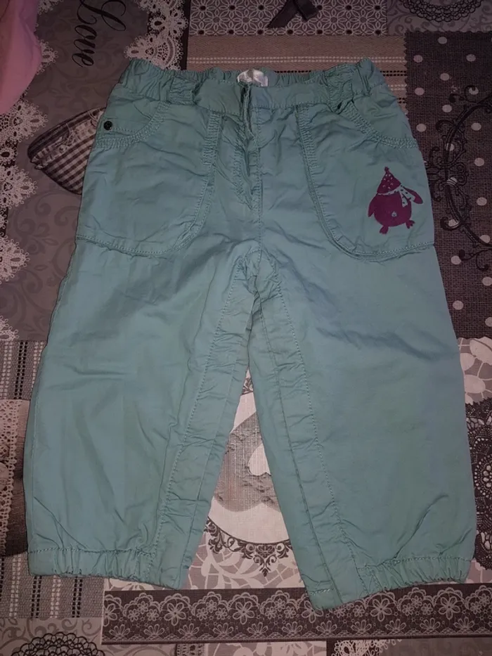 Pantalon doublé chaud 18 mois