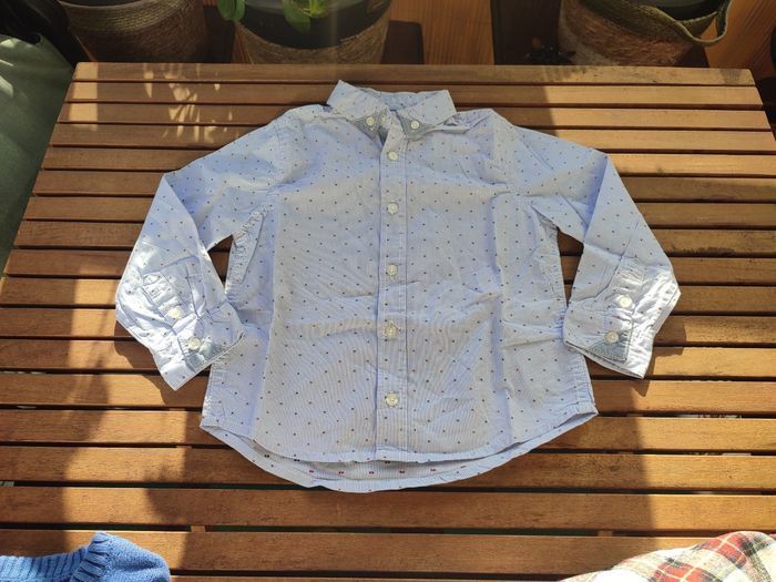 Lot pull, sweat, 2 chemises, gilet et pantalon léger, Sergent Major - photo numéro 7