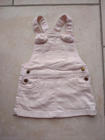 Robe style salopette Fille 6 mois Tao