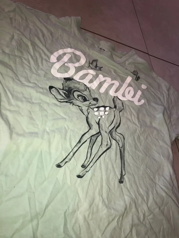 Tee shirt bambi - photo numéro 3