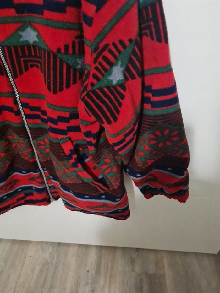 Polaire imperméable double face vintage - photo numéro 3