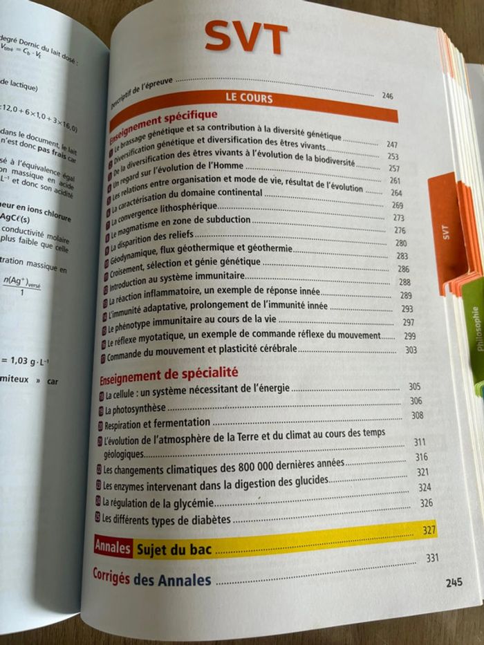 Livre objectif Bac avec spécialités scientifiques - photo numéro 5