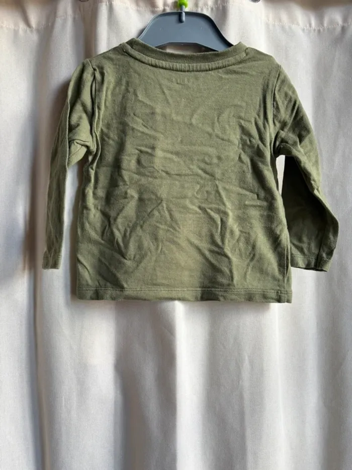 T-shirt roi lion  9-12 mois - photo numéro 4