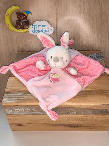 MD129 doudou lapin 🐰 mots d’enfants