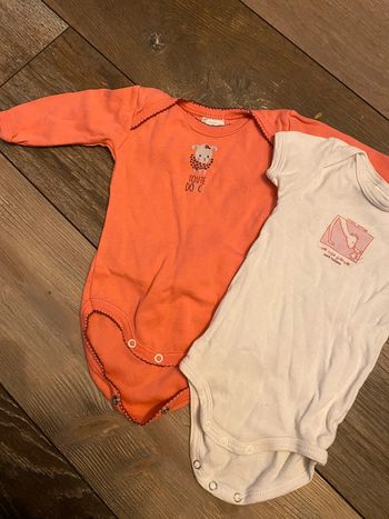 Lot de 2 bodies 3 mois
