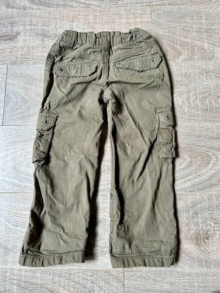 Pantalon cargo kaki