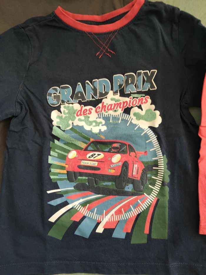 2 t-shirts manches longues - photo numéro 2