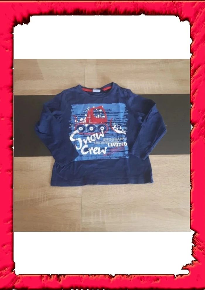 Lot 3 tshirt manche longue 4/6 ans - photo numéro 4