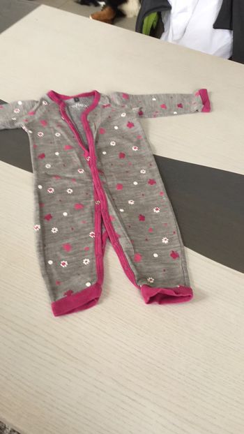 Grenouillère grise 12m Reflex