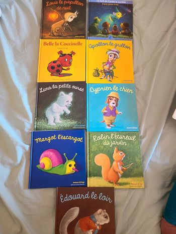Livres drôles de petites bêtes