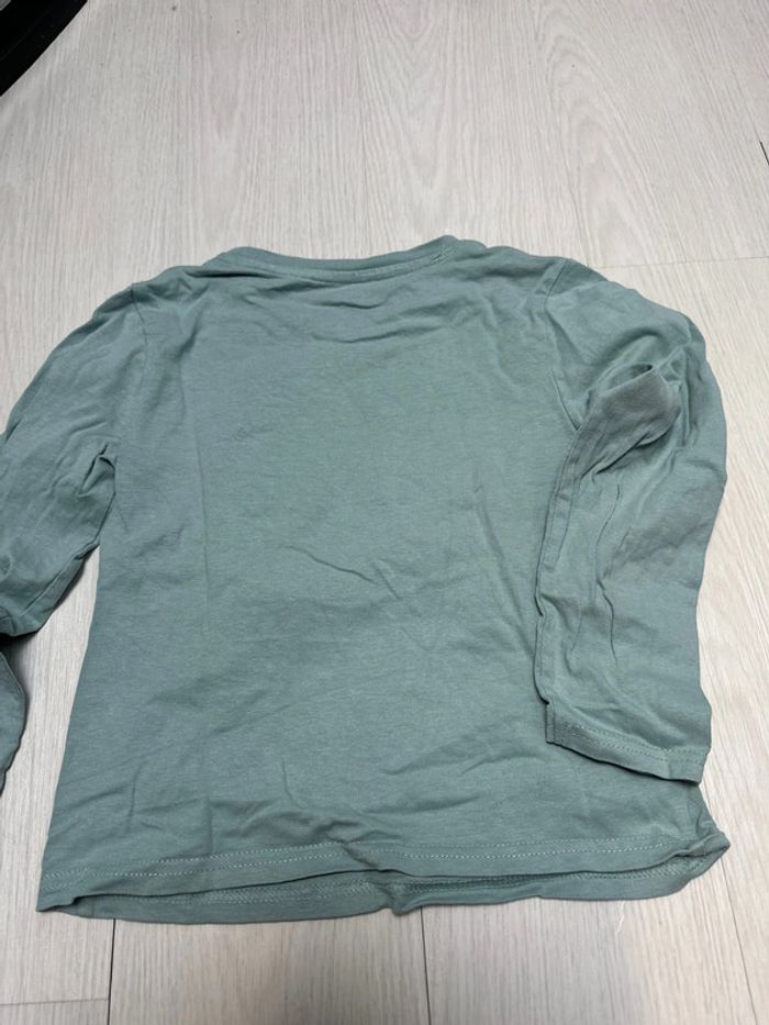 T-shirt vert, orchestra six ans - photo numéro 3