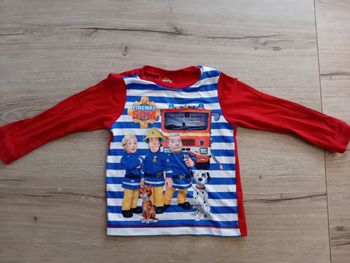 Tee-shirt 5 ans Sam Le Pompier