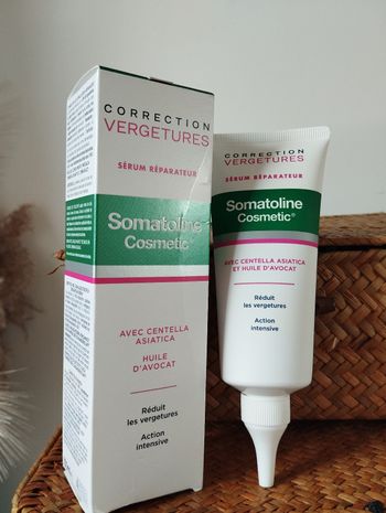 Sérum réduit les vergetures