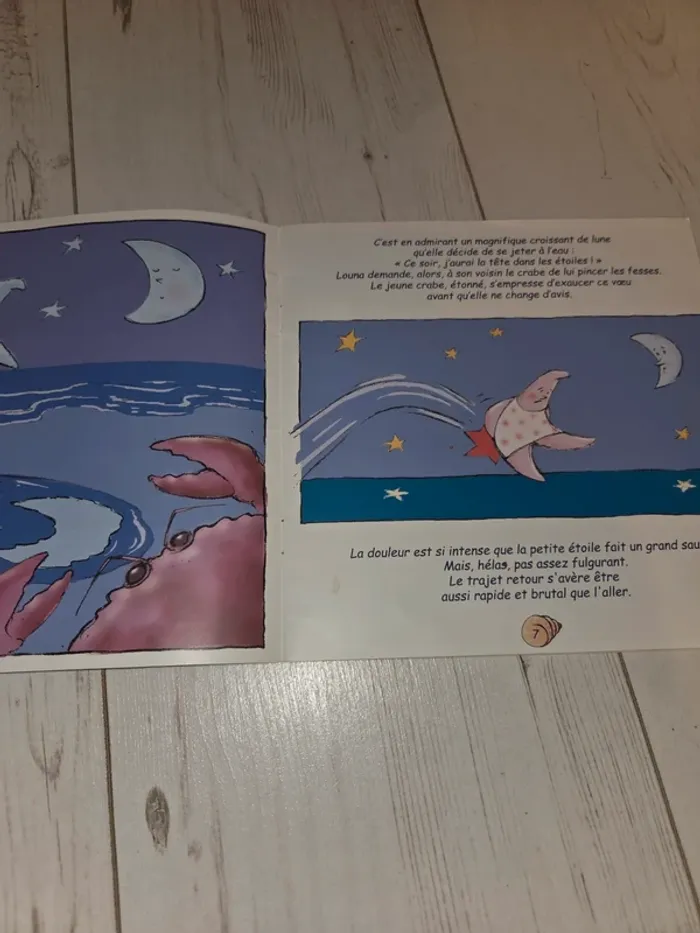 Livre "La petite étoile de mer Luna " - photo numéro 2