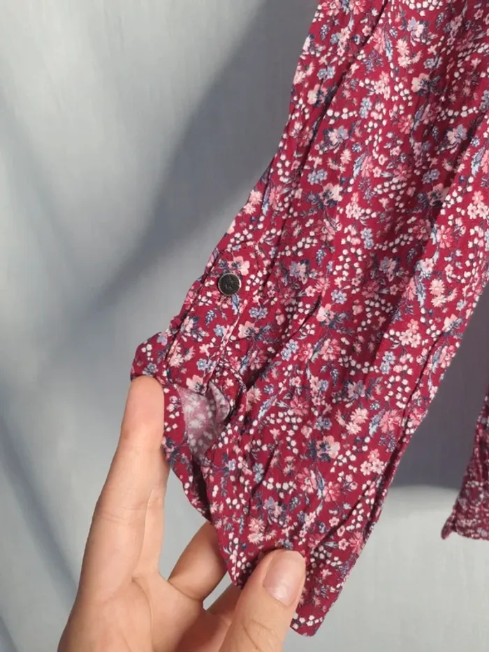 Blouse fleurie Armand Thierry - photo numéro 5