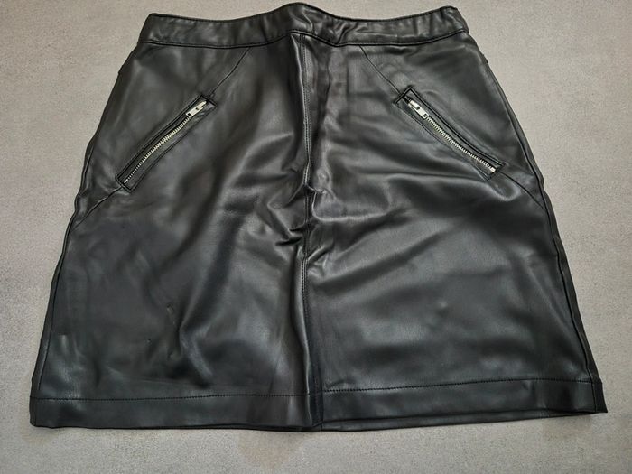 Jupe simili cuir